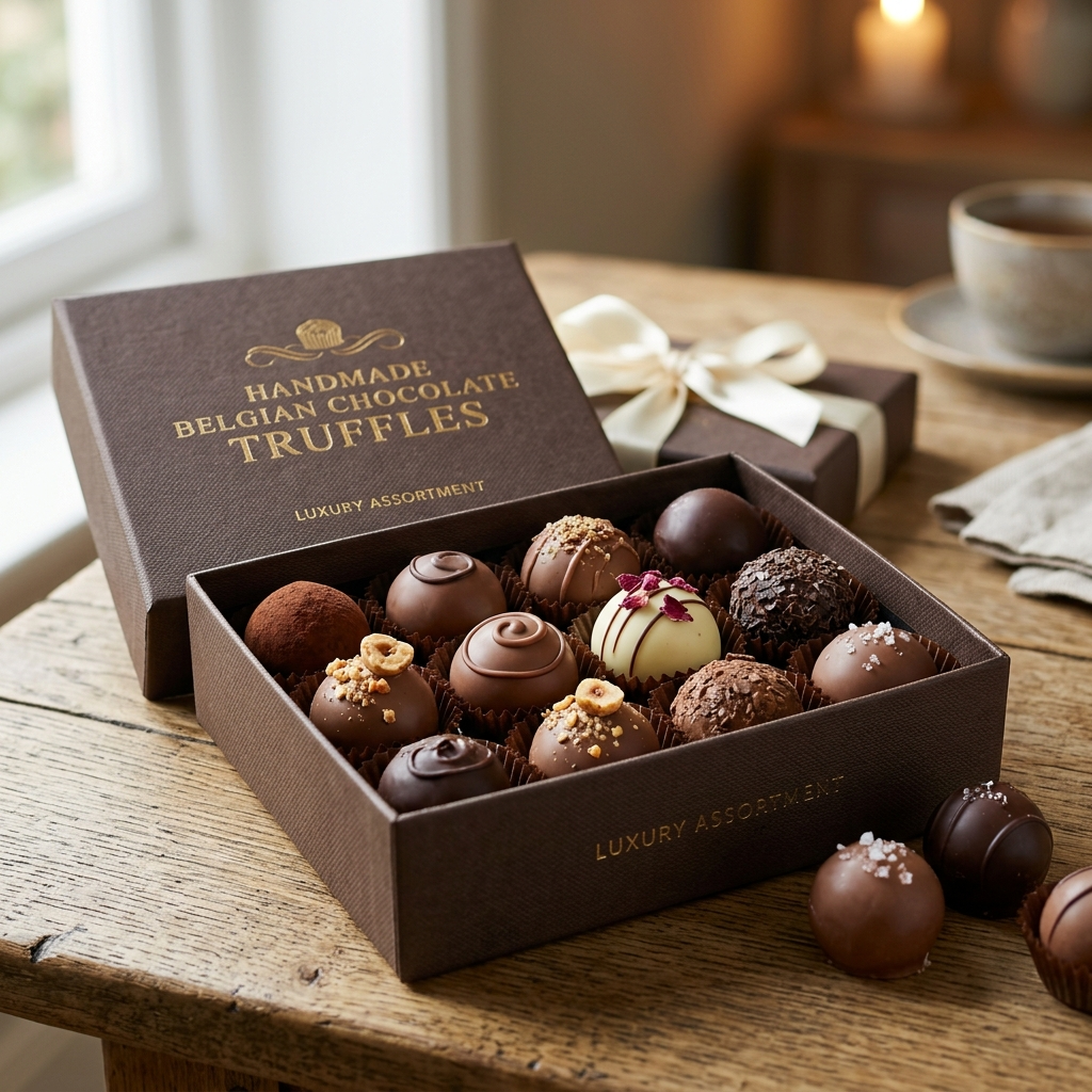 Handgemaakte Chocolade Truffels